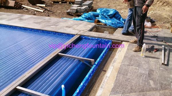SGS Inground Automatic Pool Control System Polycarbonate Covers With 4 Colors