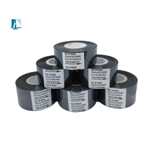 25mm*100m Hot Stamp Ribbon for Coding Black/Red/Green/Blue/Gold Pressure Range 0.3-0.5Mpa