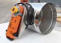 os amortecedores da zona do canal de 150mm controlam o volume de ar Matel automático com anel de selagem do silicone