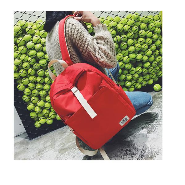 Waterproof Backpack College Students Canvas Bag For Men and Women Fashion Travel Bag