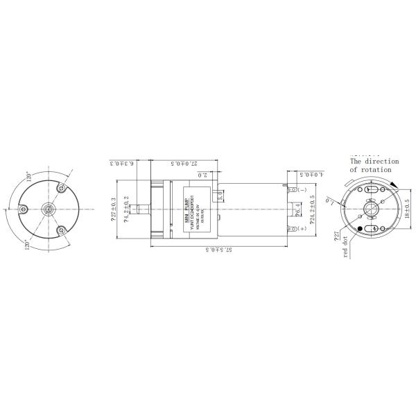 Atomizer Diaphragm Air Pump DC Motor 6V With Electromagnetic Valve