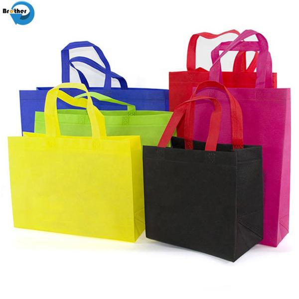 Eco-Friendly Fashion Wholesale Durable Promotional Carry Custom Printed PP Non-Woven Shopping Bags