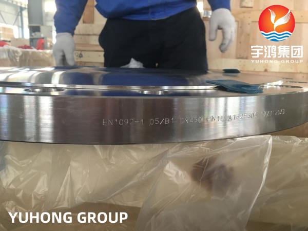 ASTM A182 F304 SUS304 Stainless Steel Blind Flange Raised Face B16.5