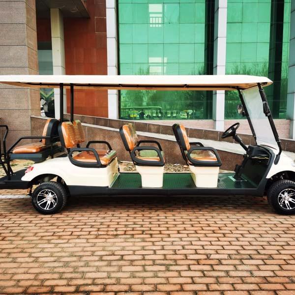 Carrinho de golfe elétrico OEM Power 72v 8 pessoas 30 mph