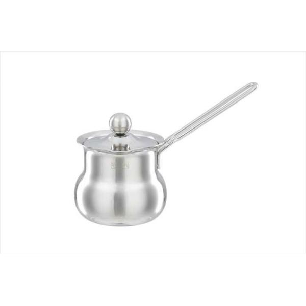 Middle east type stainless steel silver milk cup with lid and stainless steel handle& coffee pot