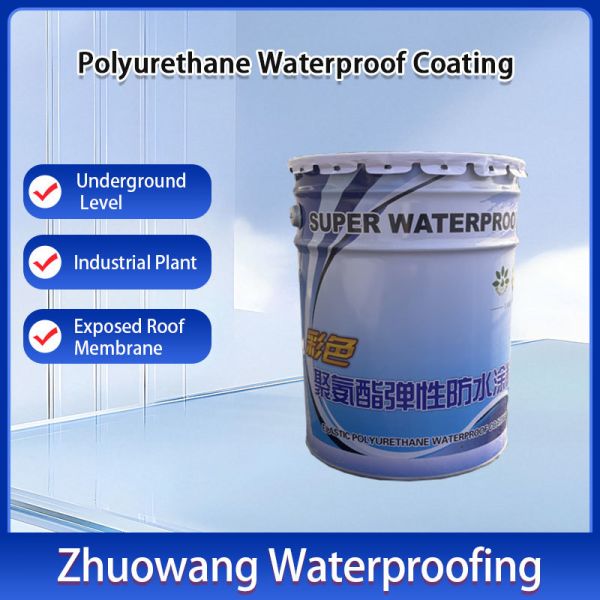 Polyurethane Waterproof Polyurethane Leak Proof Coating For Walls Roofs And Bathrooms