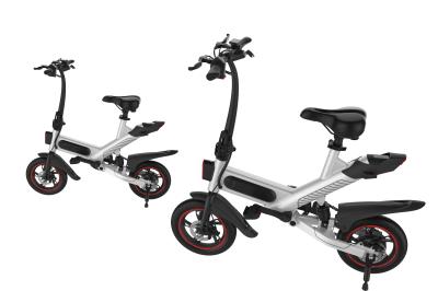 Super Light Foldable Electric Bike , Elegant And Compact Electric Assist Bicycle