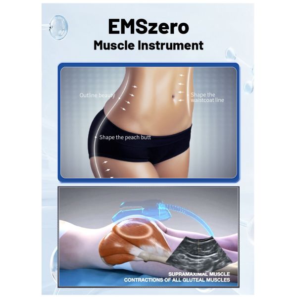 Desktop 4 In 1 Slimming EMS Sculpting Machine RF Skin Tightening Body Sculpting