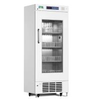 o refrigerador do banco de sangue da exposição de diodo emissor de luz da grande capacidade 368L com múltiplo alarma o SUS interno