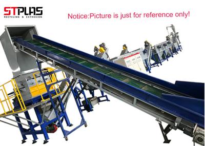 OEM Color Plastic HDPE Recycling Plant PP PE HDPE Crushing Washing Drying