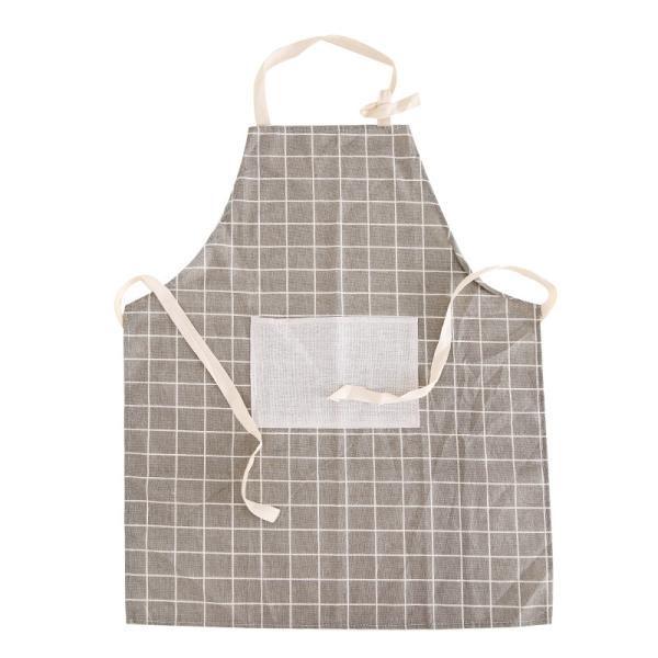 Unisex Adjustable Bib Aprons with Water and Oil Resistance Hand Drawn Printing Methods