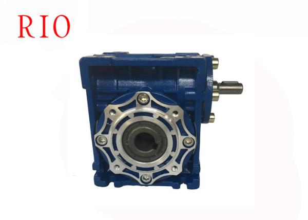 Axial Entry Small Worm Gear Reducer Nrv40 Large Output Torque High efficiency