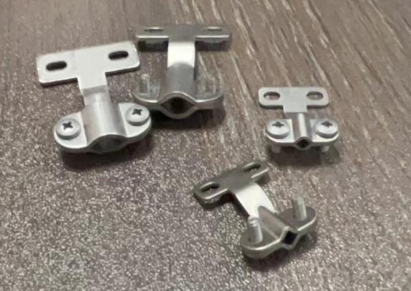 Stainless Steel Mounting Clips – Heavy-Duty Fastening Brackets for Panels, Cabinets, and Equipment, Surface Mount Clamps with Screws