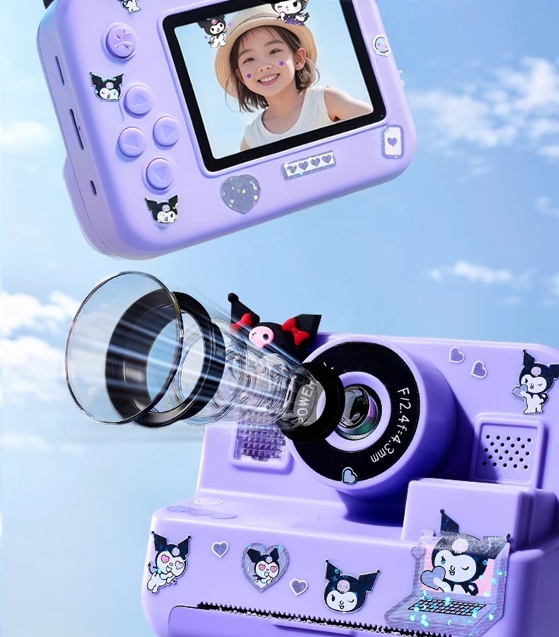 DLC MA14 New Model Instant Camera Children CMOS Sensor MicroSD MP3 Full HD Video 120 Wide Angle Direct Print Color Photos Filter