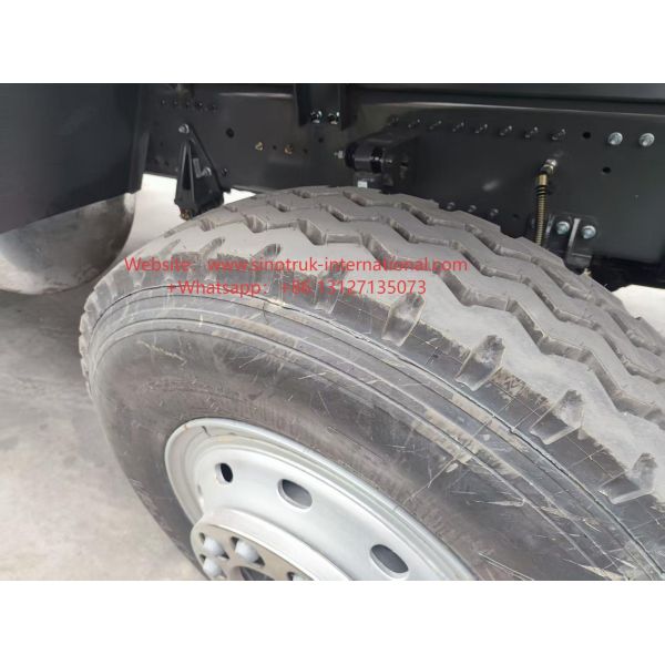 400HP for Heavy Loads, 27CBM for More Cargo: Gray 8x4 Dump Truck