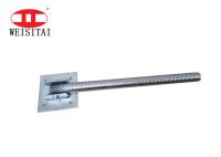 Adjustable Screw 26mm Scaffolding Base Jacks With Swivel Base Plate