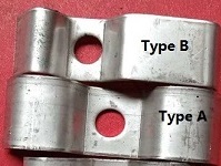 Болт M8 75mm гальванизировал зажимы стальной скрежетать фиксируя