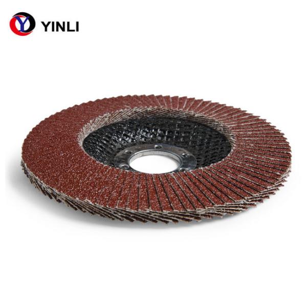 Красная песчинка диска 60 щитка диска 4,5 щитка алюминиевой окиси для полируя металлического листа