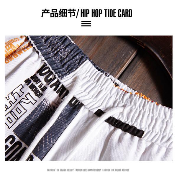 Окрашенные одеждой грузовые хип-хоп мужские шорты уличной одежды с большим карманом для детей от 4 до 16 лет