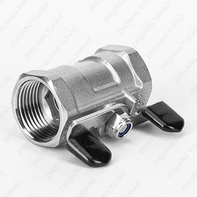 1 Piece 304 Ball Valve Stainless Steel 3in 4in 6in Water Supply Butterfly Ball Valve