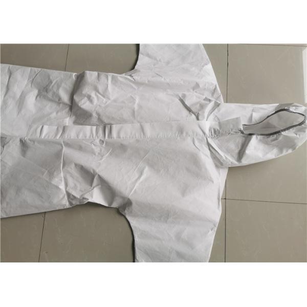 White Colour M L Xl Safety Disposable Protective Coverall Non Woven Protective Suits