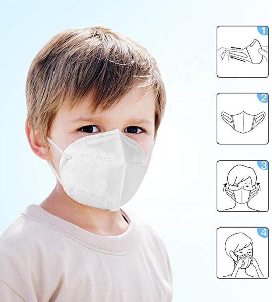 Earloop Kids Medical Face Mask 5 Layer Childrens Medical Masks With CE FDA