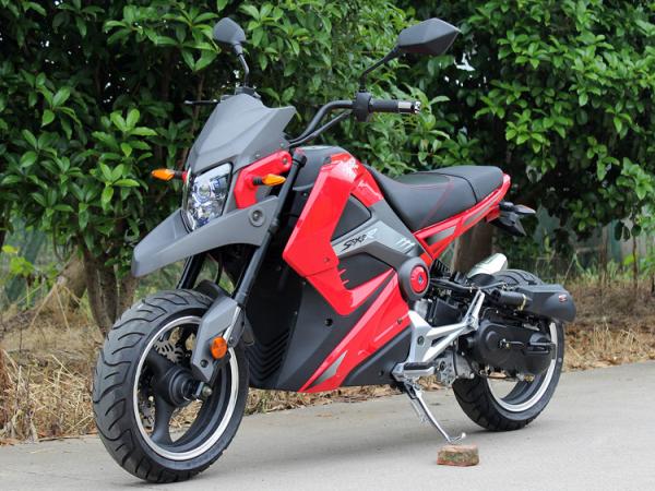 Single Cylinder Four Stroke 50cc Adult Motor Scooter CVT 60 Km/H