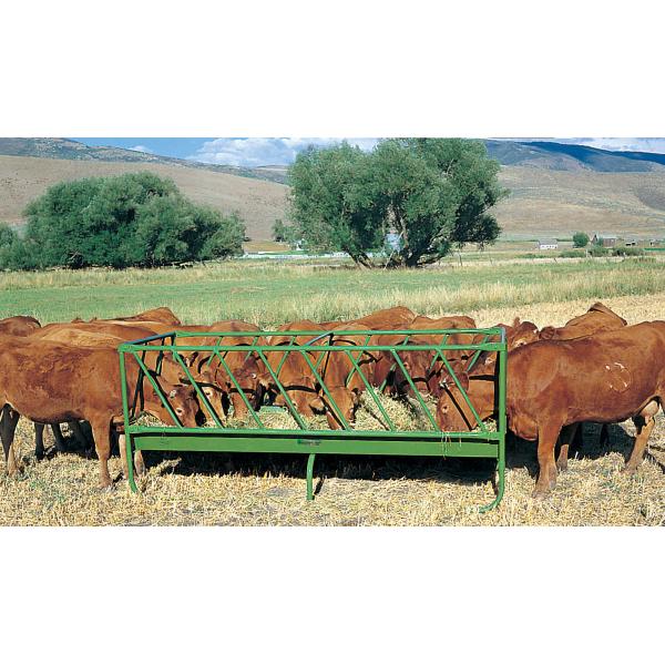 8ft Diameter Steel Pipe Galvanized Round Horse Bale Feeder Corrosion Protection