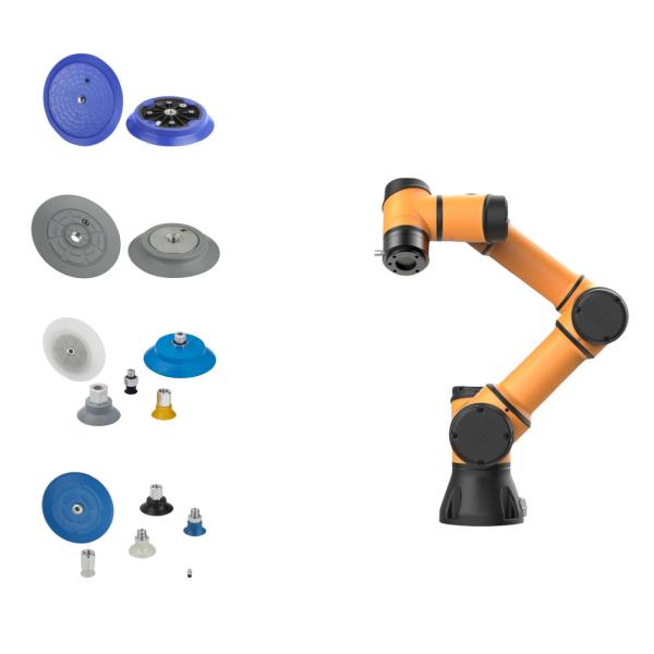 Payload 3kg 6 Axis Collaborative Robot Arm AUBO I3 With SChmal Vacuum Suction Cups
