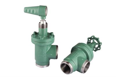 CFC HCFC HFC R717 Solder Angle Valve Refrigeration Long Service Life