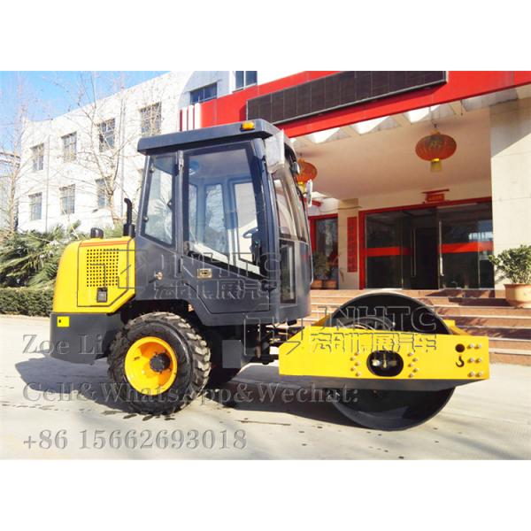 4.5 Ton Heavy Construction Machinery Single Drum Vibrator Road Roller Compactor