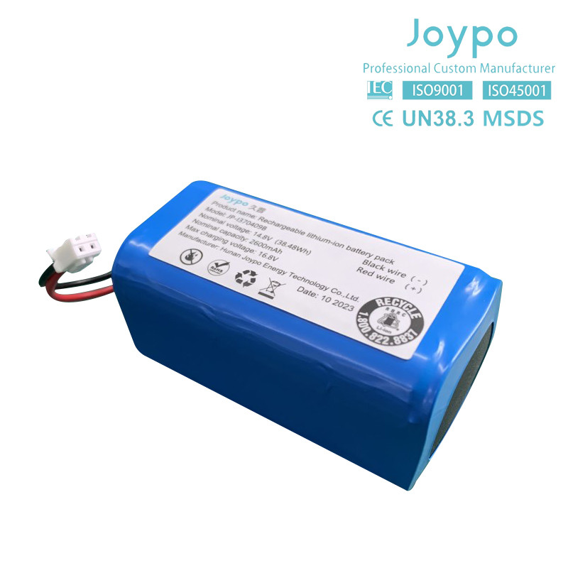 Перезаряжаемая 2600mAh 14,8V литий-ионная батарея 18650 4S1P