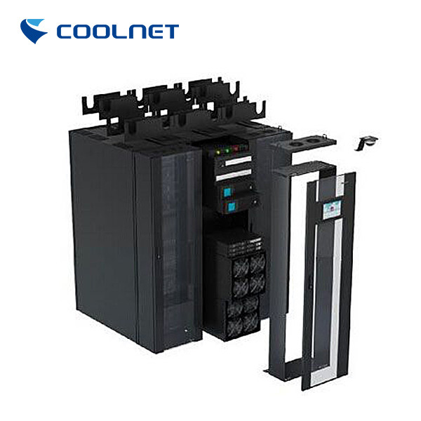Modular Data Center with InRow Air Conditioner and 2.0mm Cold Rolled Steel for 1100kg Static Payload