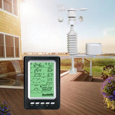 Intervalo de temperatura exterior -40 a 60 °C Estação meteorológica sem fio com suporte OBM