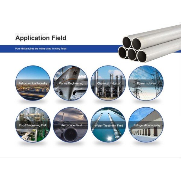 16mm 99.9% Pure Nickel Pipe — Custom Sizes for Industrial Applications