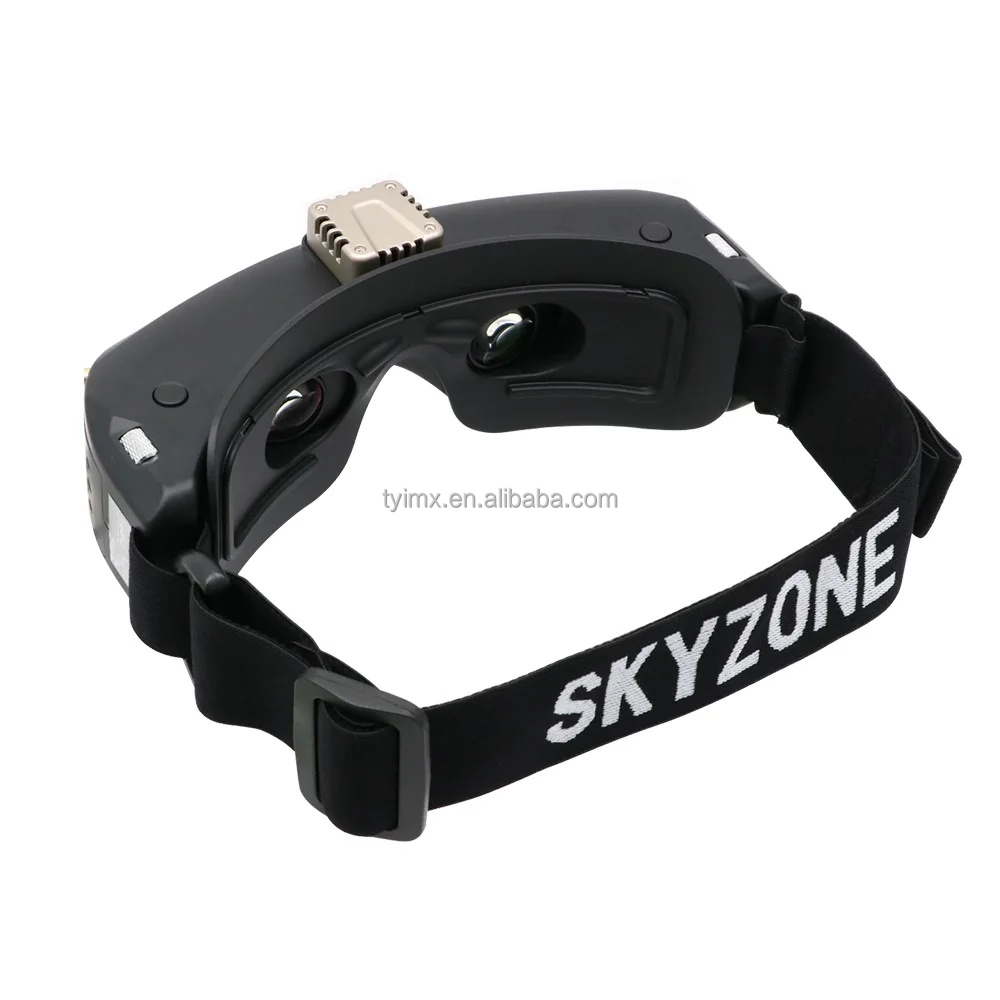 SKY04X PRO FPV Racing Goggles SteadyView & 1080p DVR with OLED Display and Head Tracker Plastic Material for Drones