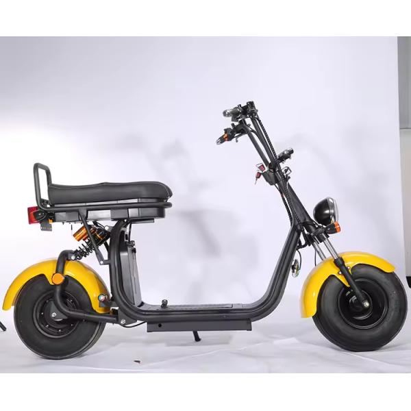Electric Fat Tire Citycoco Scooter 1500w Motorcycle Chopper with Max Speed 41-50km/h