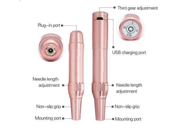 Wirless Simi Beauty Cosmetic Tattoo Gun With Nano Microneedle