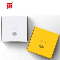 A fabricação da caixa do encarregado do envio da correspondência personalizou caixas onduladas coloridas com Logo Printed feito sob encomenda