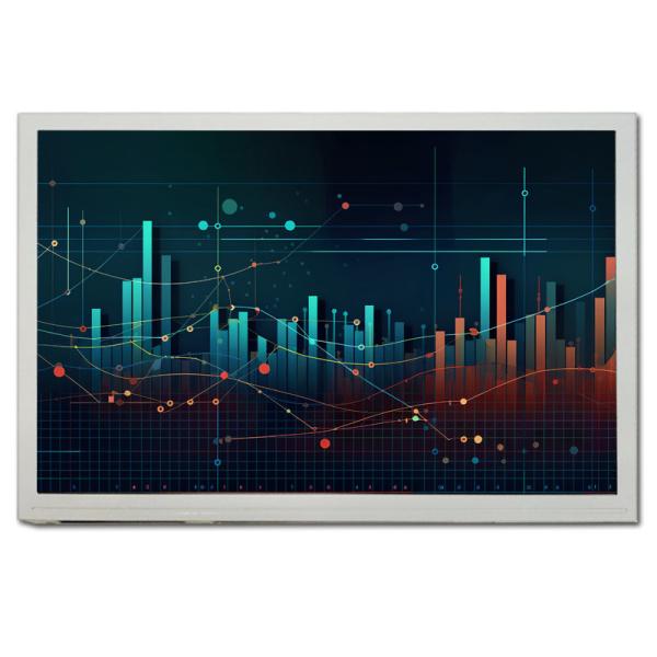 10.1 inch Brightness 500Cd/m² 1280x800 TCG101WXLPAANN-AN20 Kyocera TN LCD Display with 800 Contrast Ratio LVDS Interface