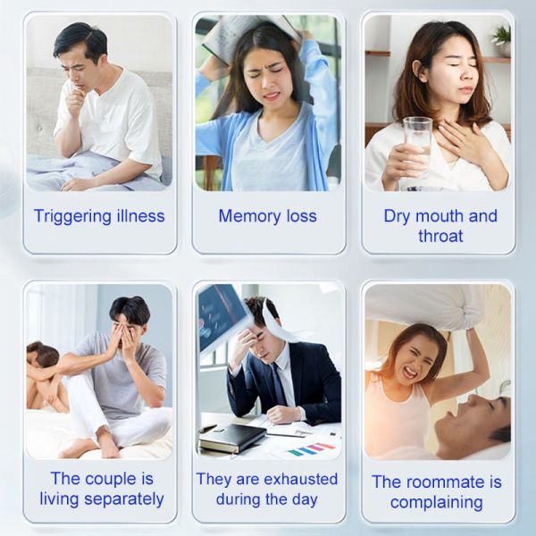 Renhe Liquid Anti-Snoring Device: One spray stops snoring, preventing recurrence.
