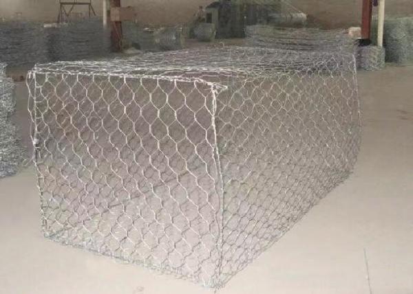 80*100mm 100*120mm Stone Cage Net Rock Filled Gabion Basket Wire Mesh