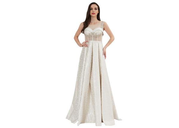 Customize Fluffy Embroidery Arabic Evening Dresses Lady Formal Dress