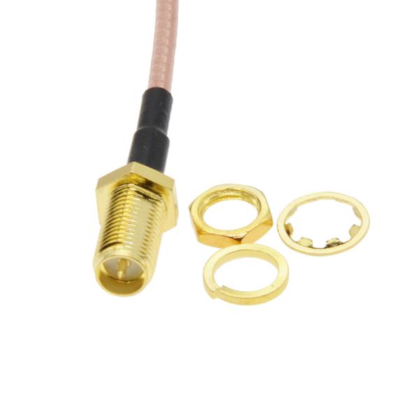 Right Angle SMA Male TO Female Cable RF Antenna Extension RG316 Coaxial Cable