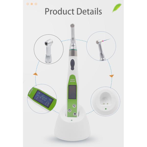 Contra Angle Head Dental Equipment For Wireless Rotary Files 16:1 Endo Motor With 9 Modes