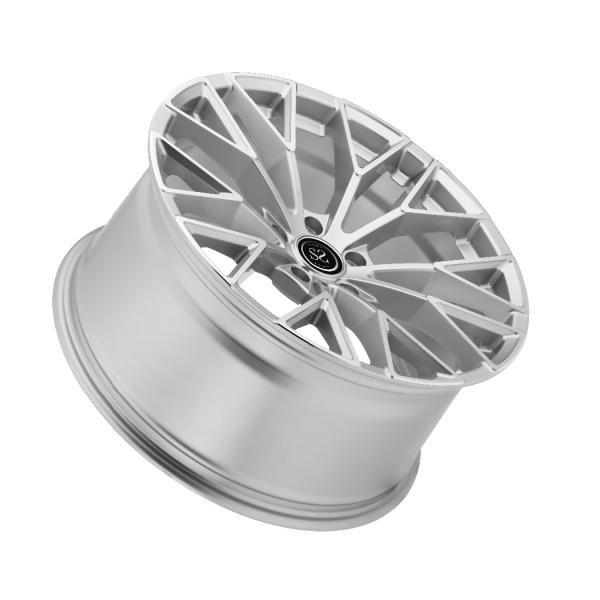 18 19 20 21 22 pulgadas 5x112 R8 Ruedas Roja Cara de la máquina 1-Pc Forjada de aleación de aluminio A6061 T6 Estilización Címel personalizado