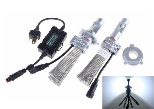 40W Red Copper Extra Bright Headlight Bulbs , 5S LED Headlight With Dissipation Belt