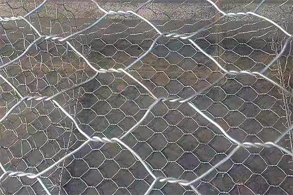 Underwater Seawal Protect Twisted Wire Gabion Baskets Zinc Coated