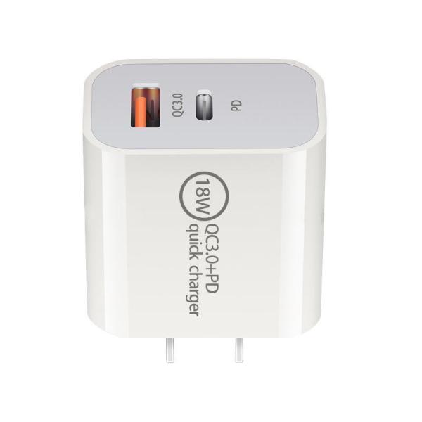 Тип переходник двойной гавани QC3.0 заряжателя USB заряжателя 18W 20W c быстрый