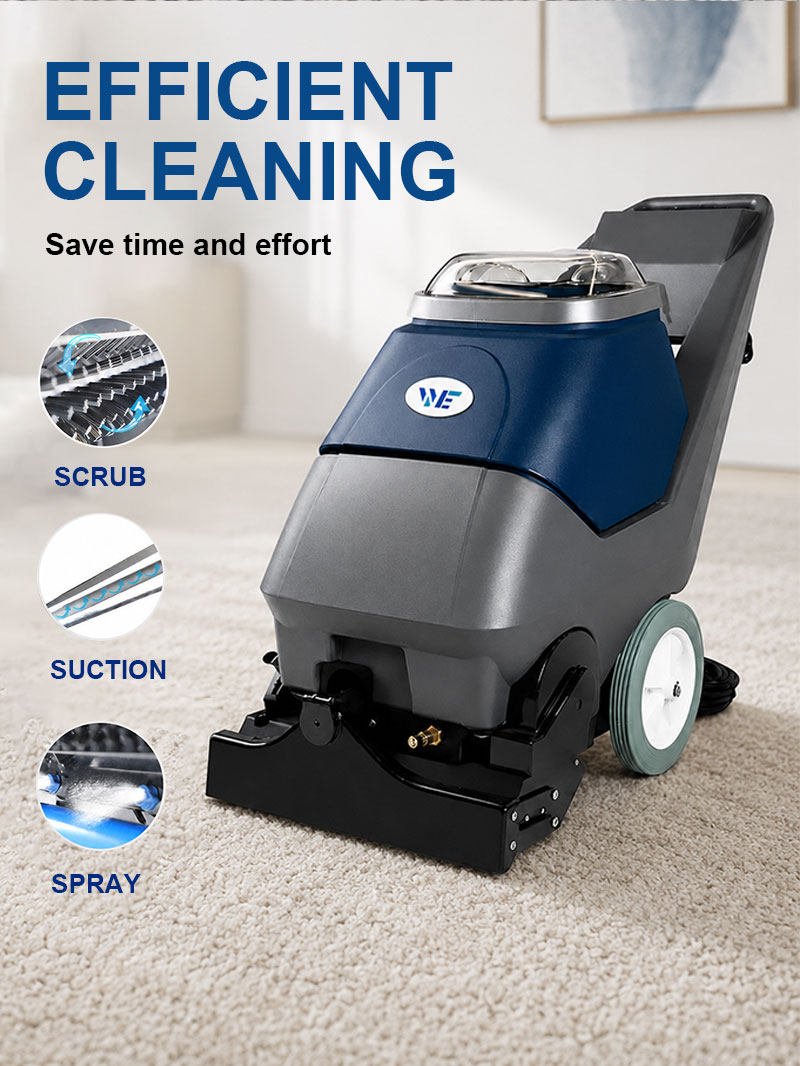 Sell Well 220V Electric Carpet Cleaner 380mm Wide Efficient Clean Remove Dirt Cold Water Cleaning Machine
